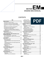 Engine Mechanical: Section