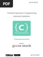 C Programming Interview Questions