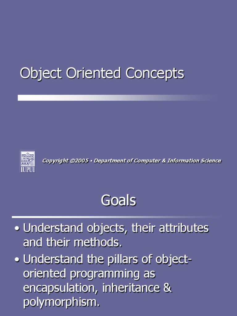 Basics of Oops | PDF | Method (Computer Programming) | Object (Computer ...