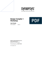 Design Compiler 1 Workshop: Lab Guide