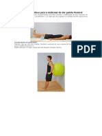 Exercícios terapêuticos para dor patelo-femoral