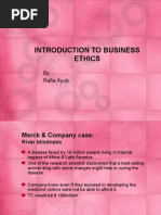 Introduction To Business Ethics