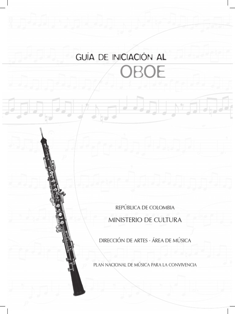 Guia de Iniciación Al Oboe Oboe Música clásica