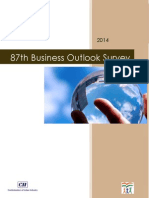 87th Business Outlook Survey