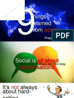 Things I Learned From: Social