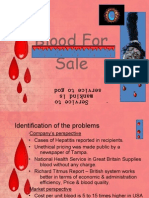 Blood For Sale by Ravenshawvians