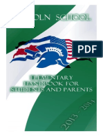 Elementary Handbook Student - Parents 2013-2014 Final 2