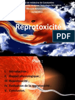 Reprotoxicité