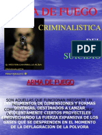 Criminalistica Del Suicidio Por a. Fuego 1