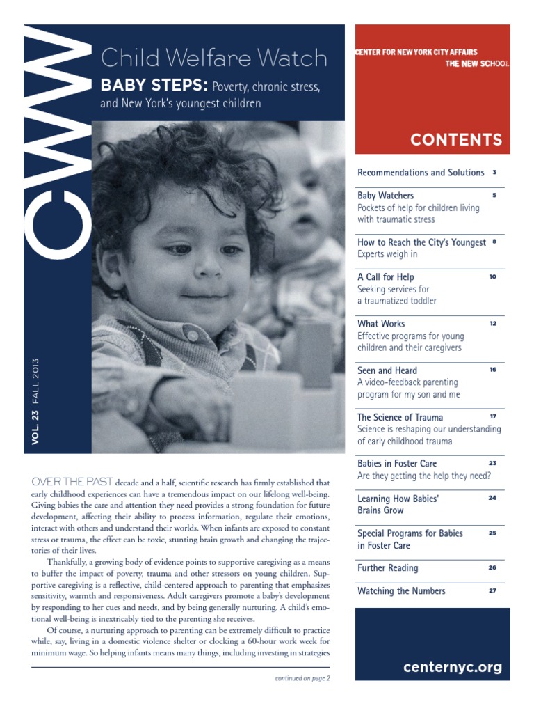 Child Welfare Watch: Baby Steps | PDF | Mental Health | Parenting