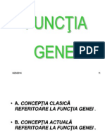 Curs 4 MG Functia Genei