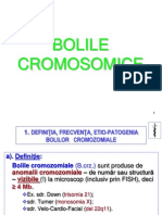 Curs 9 MG Bolile Cromosomice