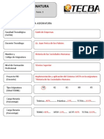 Formulario SAETA