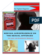 KENYAN JURISPRUDENCE ON THE SEXUAL OFFENCES - by Obar Mark