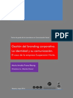 Gestión Del Branding Corporativo. La Identidad y Su Comunicación