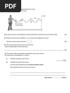 Spice of Lyfe: Physics Wave Equation Worksheet Answer Key