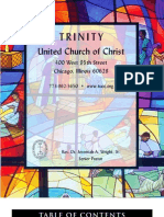 Trinity United Church of Christ Bulletin June 25 2006
