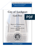 City of Lockport Cash Flow