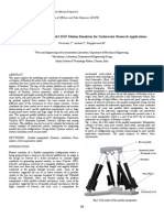 Modelling and Simulation of 6 DOF Motion Simulator For Underwater Research Applications