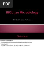 Chapter 27 Microbial Interactions With Humans