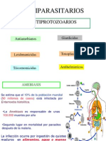 Antiparasitarios y sus indicaciones terapéuticas