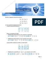 Ejercicios Resueltos Sistemas de Ecuaciones Lineales