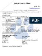 Prob & Stat Syllabus 14 15