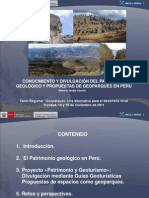 Patrimonio Geologico Del Peru