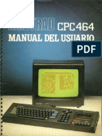 Manual de Usuario Amstrad CPC 464
