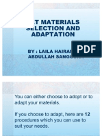 38406881 Elt Materials Selection and Adaptation Melaka