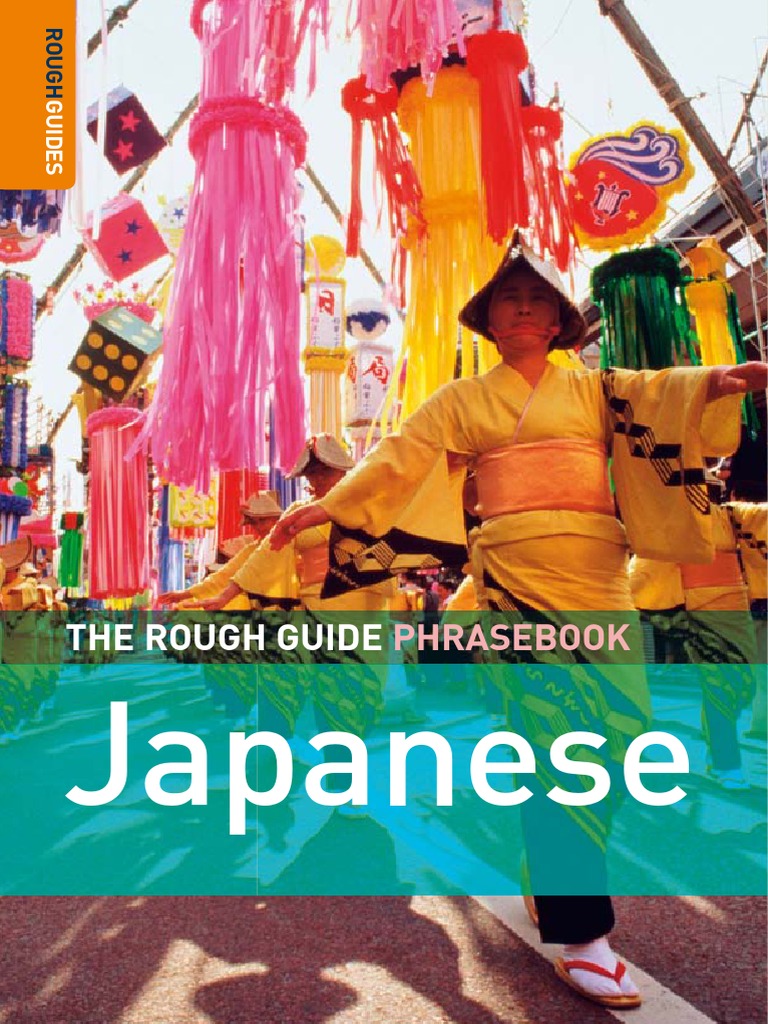 The Rough Phrasebook Japanese Ingles Japanese Language Linguistics