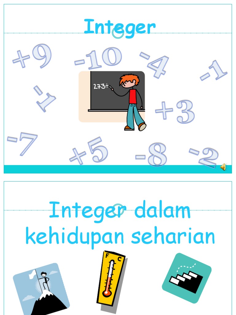 Latihan Penjumlahan dan Pengurangan Integer | PDF | Bisnis