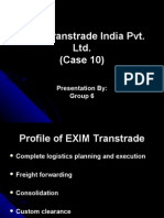 EXIM Trans Trade India PVT