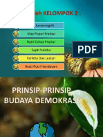 Prinsip Prinsip Budaya Demokrasi