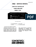 Onkio Amplifier Tx65sm