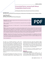 Contraceptive Use and Associated Factors Among South African