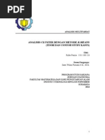 Download Analisis Cluster Metode K-Means Rizka F_1311100126 by Rizka Fauzia SN237368376 doc pdf
