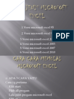 Jenis - Jenis Microsoft Excel