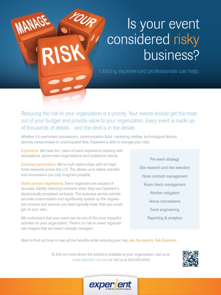 Event Risk Management Solutions | PDF | Risk | Economies