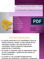 Organización Del Estado Mexicano