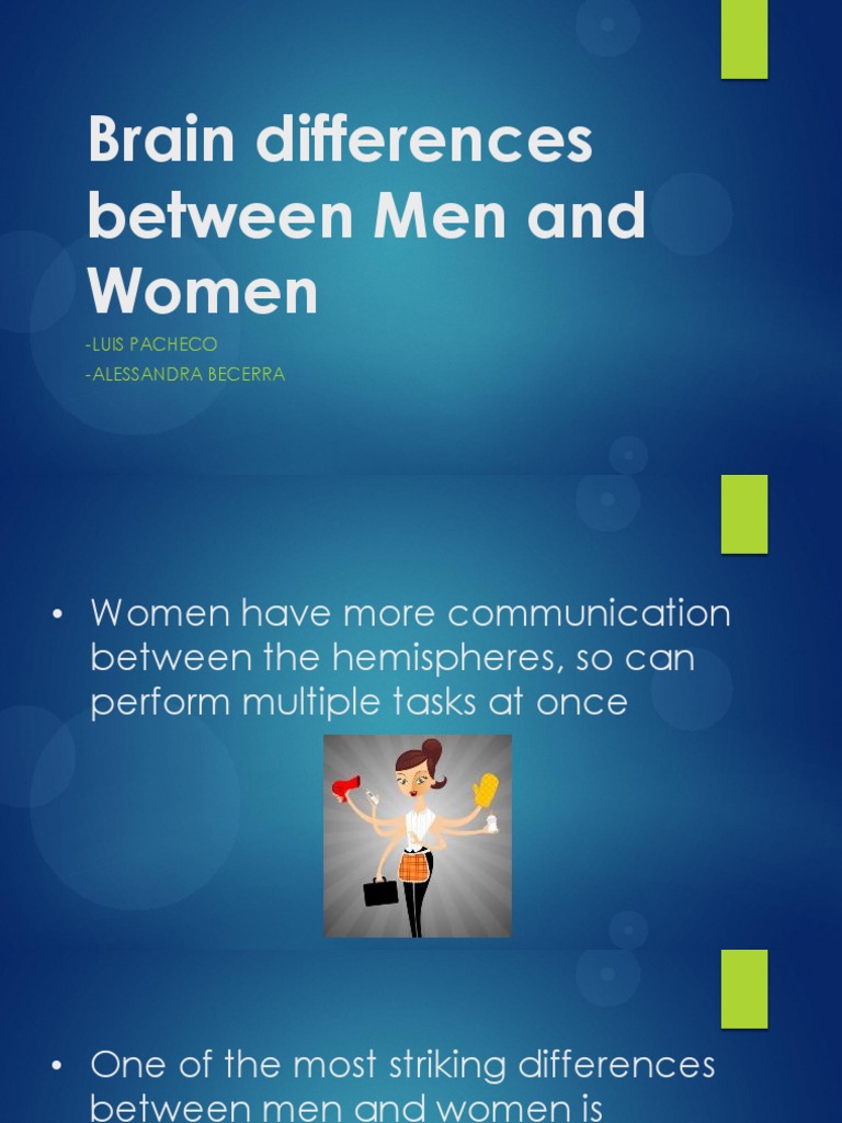 Brain Differences: Men vs. Women | PDF