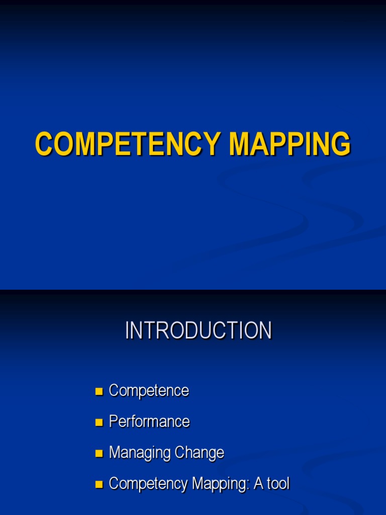 Competency mapping template picture