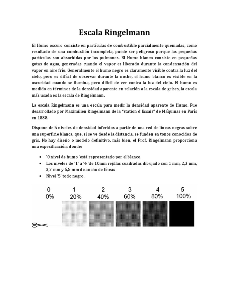 Escala Ringelmann Pdf 