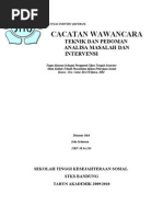 Download Makul  Recording Pencatatan dan Pelaporan Teknik Wawancara Dengan Anak Jalanan by Joko Setiawan SN23737457 doc pdf