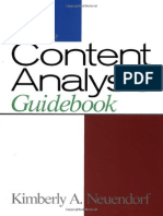 The Content Analysis Guidebook