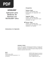 LEVALIGN-Ultra Flatness-measurement ALI 9.847!01!06 1.12 E