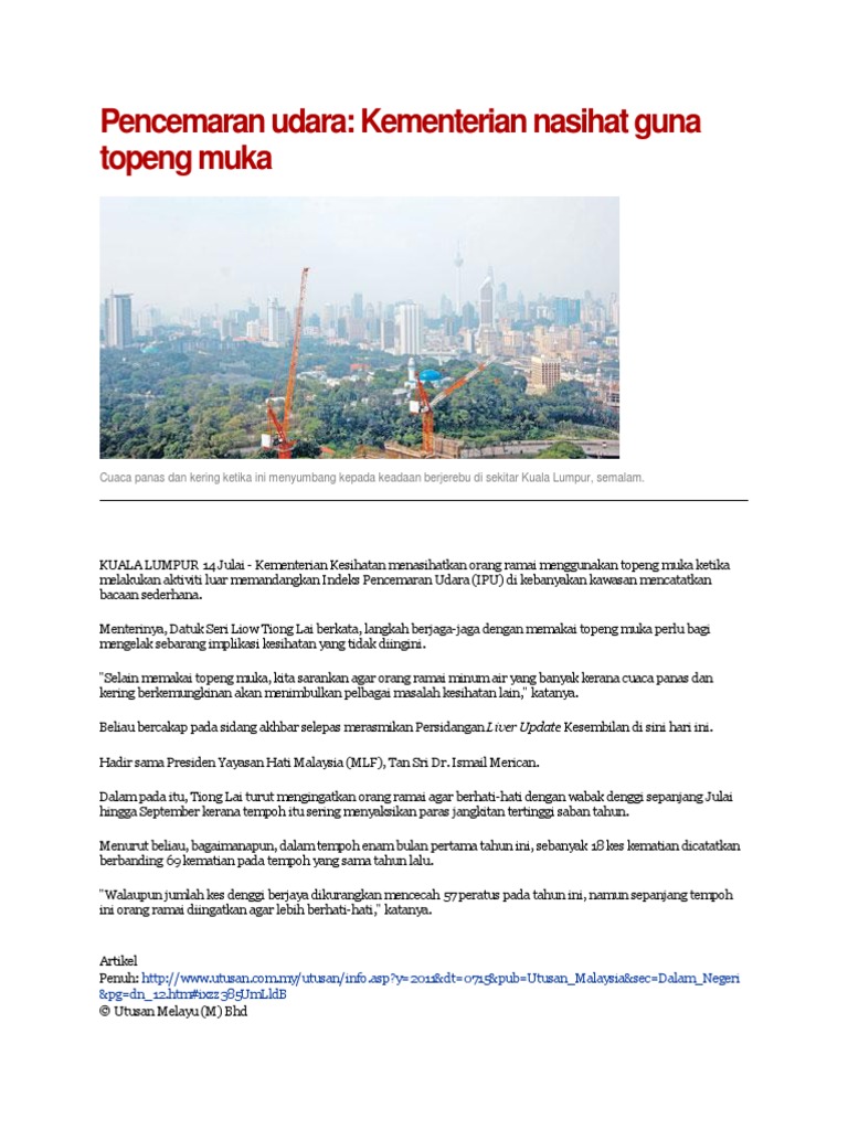 Pencemaran Udara Pdf