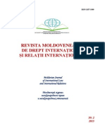 Revista Moldoveneasca de Drept International Si Relatii Internationale Nr. 2, 2013