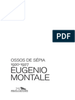 Ossi di Seppia de Eugenio Montale: um resumo poético