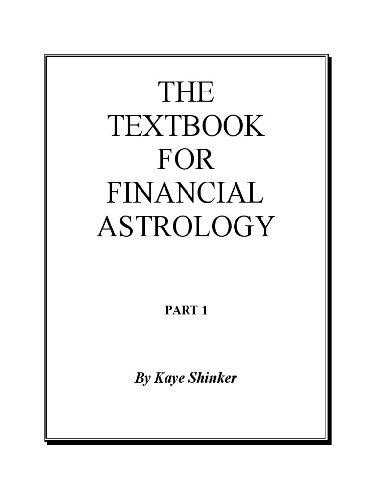 Astrology For Gann Traders